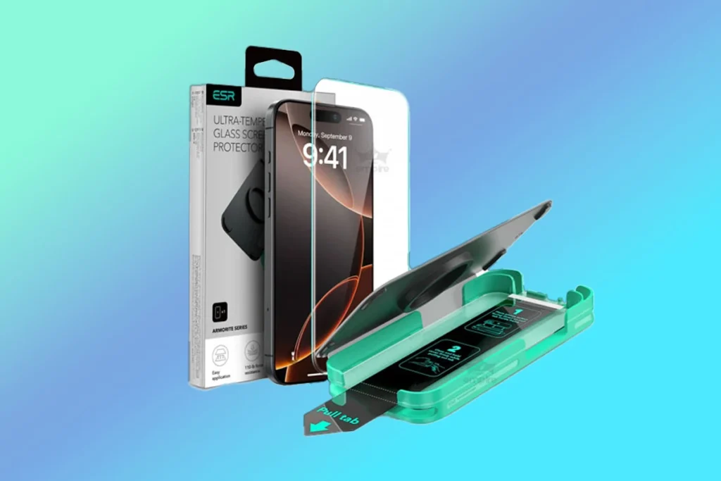 ESR Ultra Tempered: найкраще захисне скло для iPhone 16 Pro Max 1