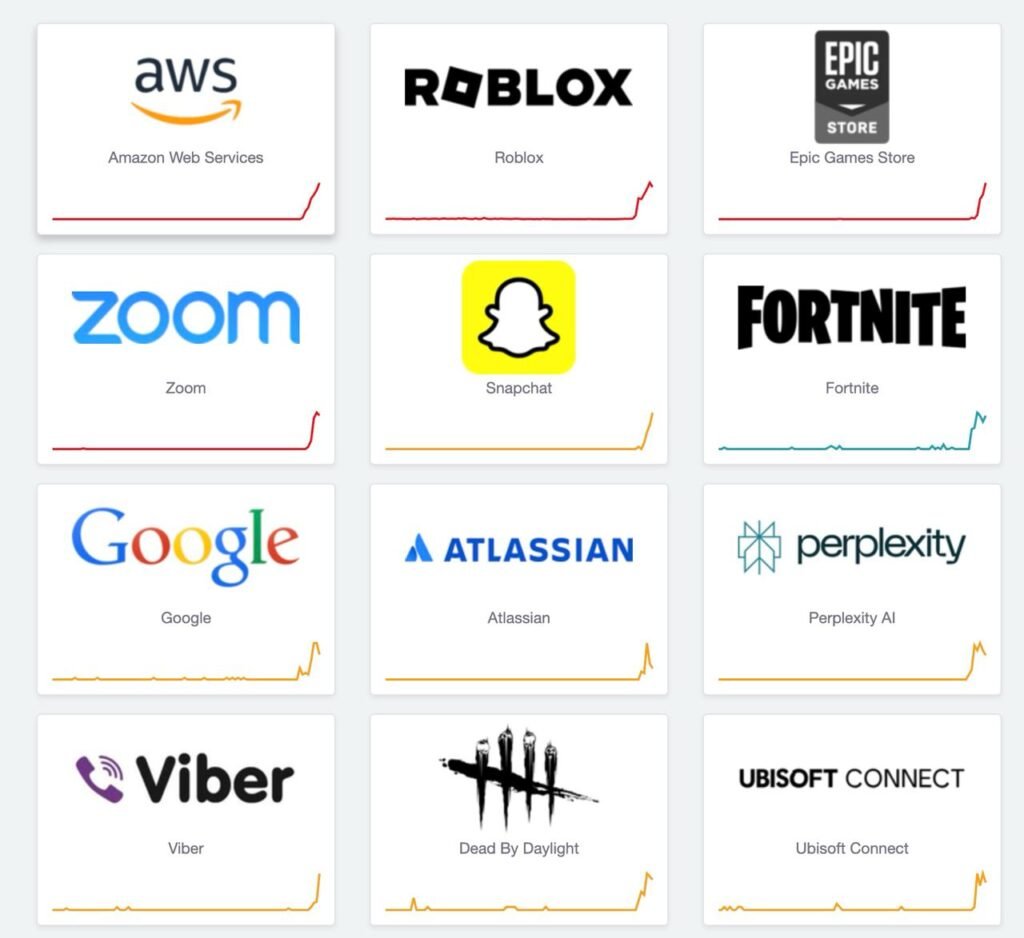 Проблеми з Amazon Web Service спиричинил масовий збій популярних додатків 3
