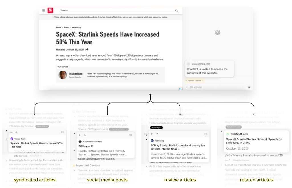 Браузер ChatGPT уникає посилань на The New York Times 3