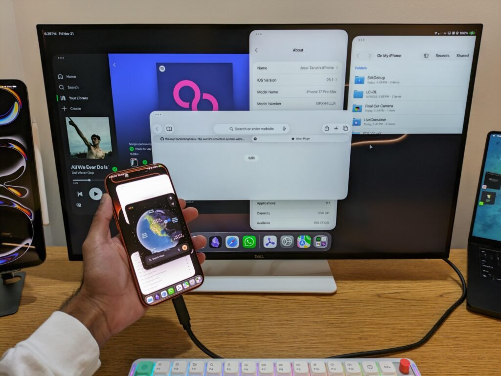 Ентузіаст зламав iPhone 17 Pro Max і зміг запустити на ньому iPadOS 3