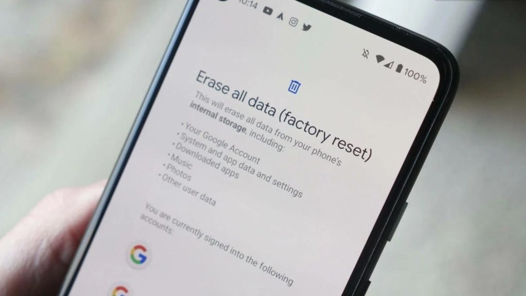 Як видалити обліковий запис Google зі смартфона на Android 7