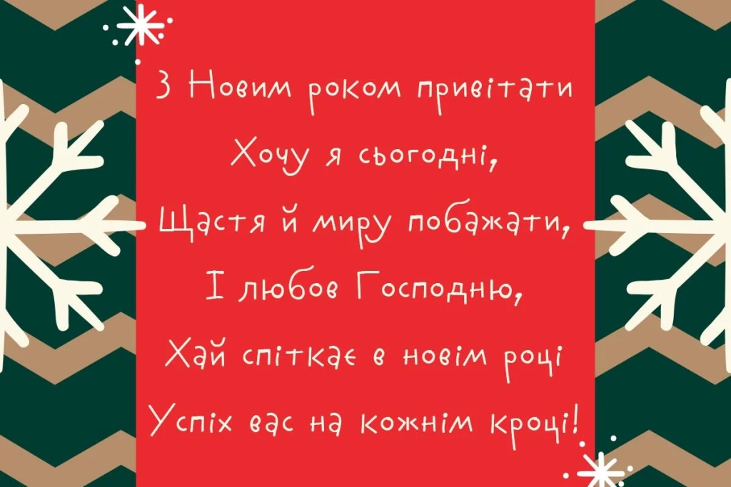 Як красиво привітати з Новим роком 2026: найкращі листівки та побажання