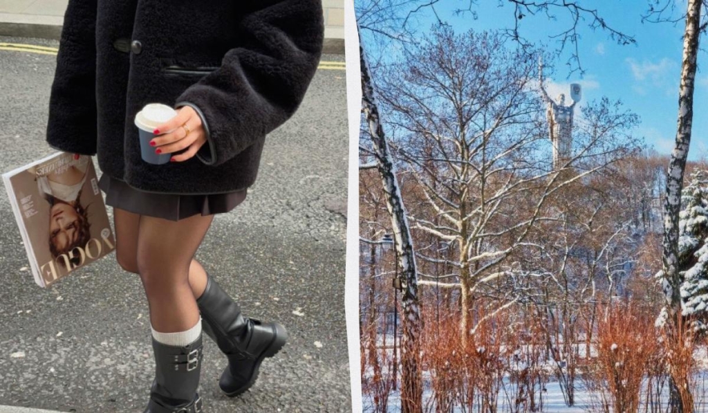Як носити спідницю з колготками цієї зими: 7 готових образів (фото)