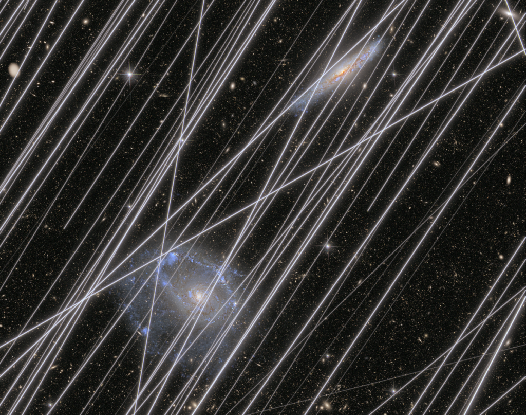 Супутники дедалі більше заважають роботі телескопів 2