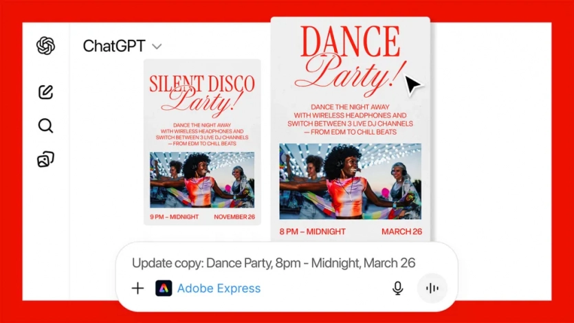 Всі в ChatGPT! Чатбот отримав власні Adobe Photoshop, Express та Acrobat — безплатна обробка фото та PDF за лічені секунди 4