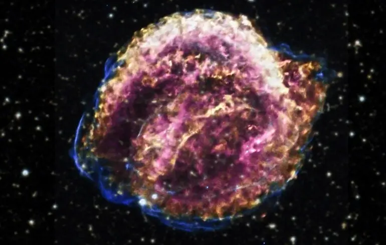 Як розширюється наднова - NASA показало відео за 25 років 1