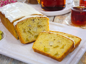 Грушевий кекс з імбирем 6