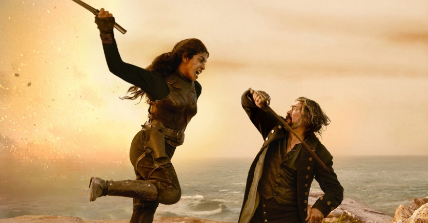 "Пірати Карибського моря" від творців "Месників": з'явились перші кадри бойовика "Блеф" з Карлом Урбаном 1