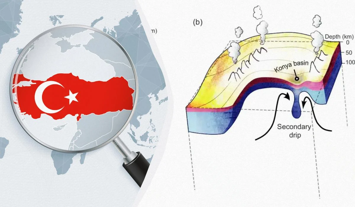Величезний шматок землі опускається під Туреччину і змінює її рельєф, - дослідження