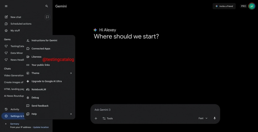 Gemini зможе "позичати" ваші розмови з ChatGPT 3
