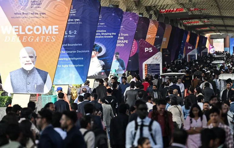 Індійський саміт штучного інтелекту розпочався з черг та плутанини - захід у Нью-Делі відкривав Нарендра Моді - новини технологій 1