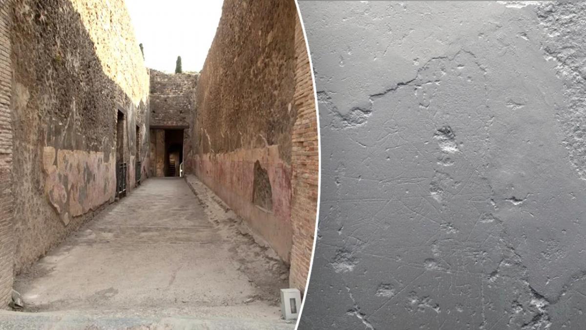 "Кохаю всім серцем": в Помпеях знайшли таємничі любовні графіті 1 "Кохаю всім серцем": в Помпеях знайшли таємничі любовні графіті