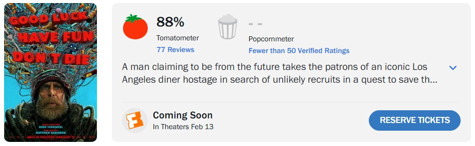Перший за 10 років фільм від режисера "Піратів Карибського моря" оцінили в 88% на Rotten Tomatoes Перший за 10 років фільм від режисера "Піратів Карибського моря" оцінили в 88% на Rotten Tomatoes 2