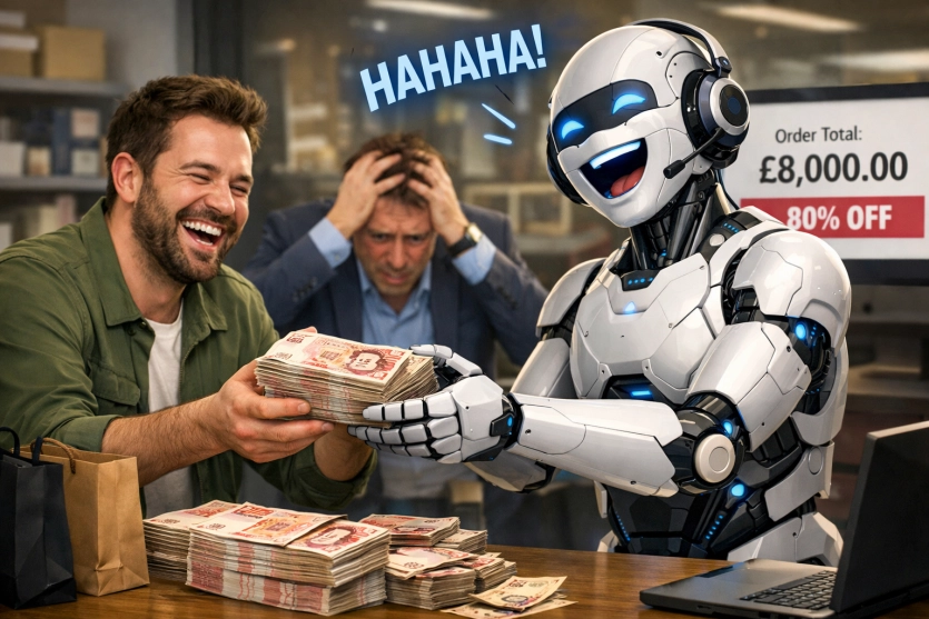 Покупець вибив у ШІ-бота з онлайн-магазину 80% "знижки на все" і накупив товарів на ₴500 000 1