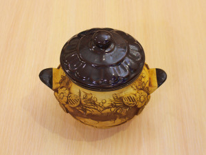 Качка з білими грибами та картоплею в горщиках 18