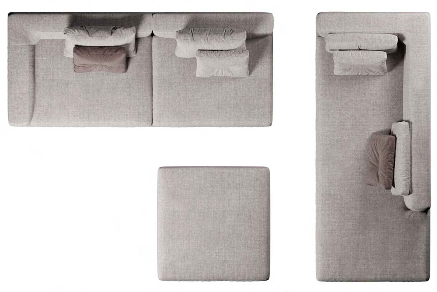 Перестановка меблів як безкоштовне оновлення інтер'єру - два варіанти для однієї кімнати Схема перестановки меблів у вітальні - два варіанти розташування дивана і столика в одній кімнаті