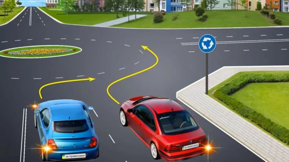 Чи потрібно включати поворотник при в'їзді на кільце: чіткі правила ПДР 1