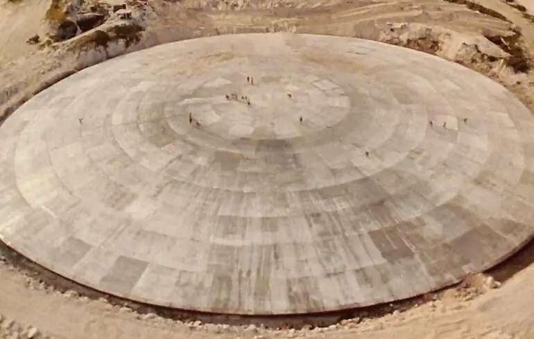 Ядерний могильник купол Руніт протікає - вчені стурбовані зростанням рівня моря 1