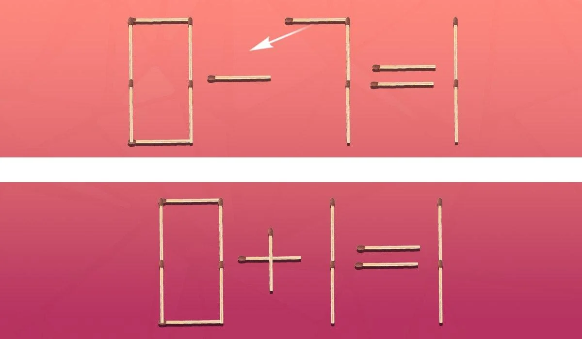 Який сірник виправить рівність: на пошук рішення головоломки у вас є 5 секунд