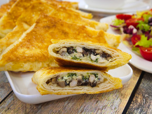 Лавашні конвертики з куркою та грибами 28