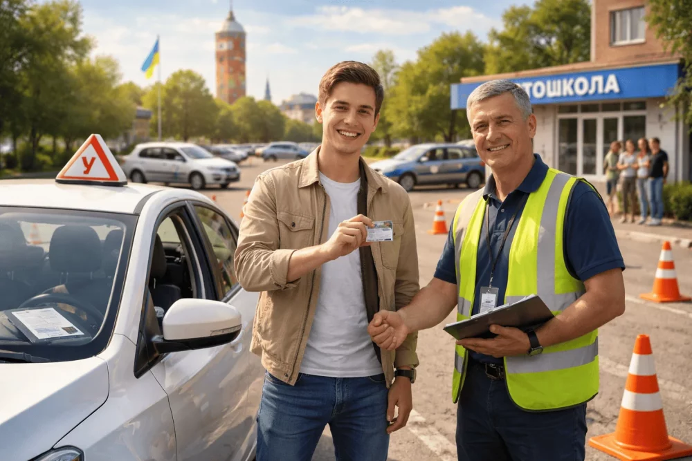 Скільки часу потрібно, щоб здати на права в Україні 2026 1