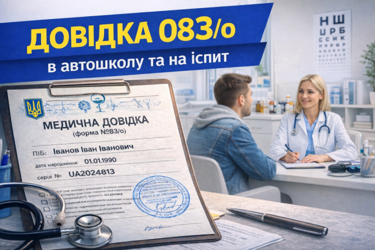 Скільки дійсна медична довідка водія: точні терміни на 2026 рік 1