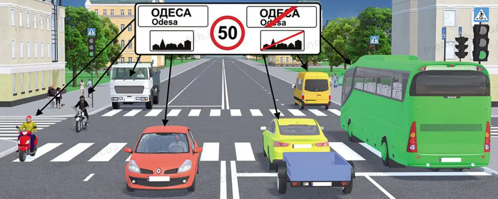 Скільки можна їхати в населеному пункті: правила ПДР 2026 1