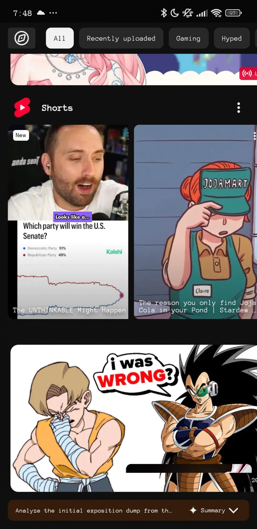 YouTube запустив ШІ-резюме до відео на головній сторінці 6