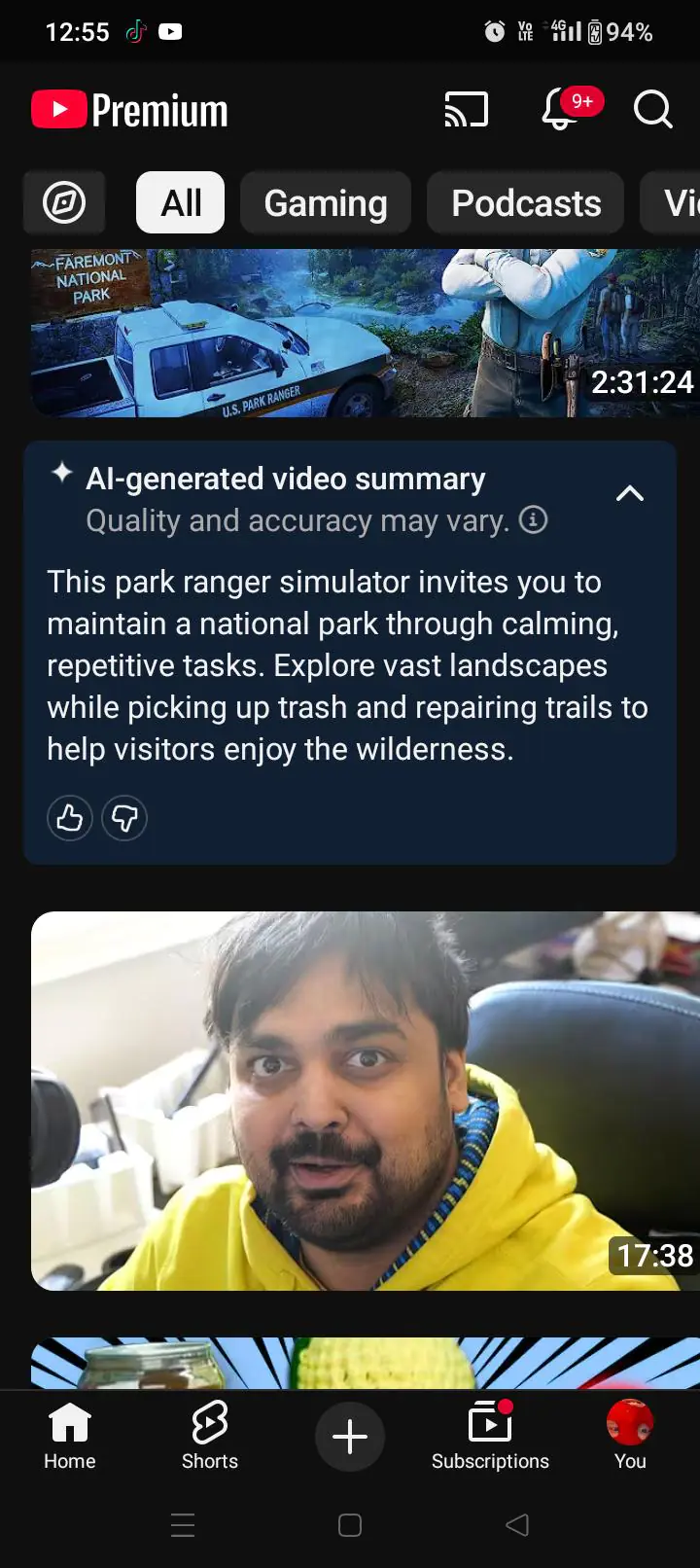 YouTube запустив ШІ-резюме до відео на головній сторінці 4