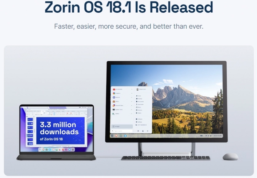 "Більше 3,3 млн завантажень": нещодавно оновлено Linux-альтернативу Windows 11 2