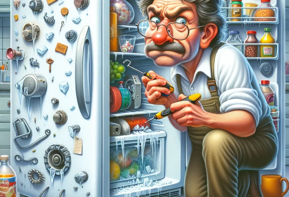 Чому на задній стінці холодильника утворюється лід: причини та способи усунення 1