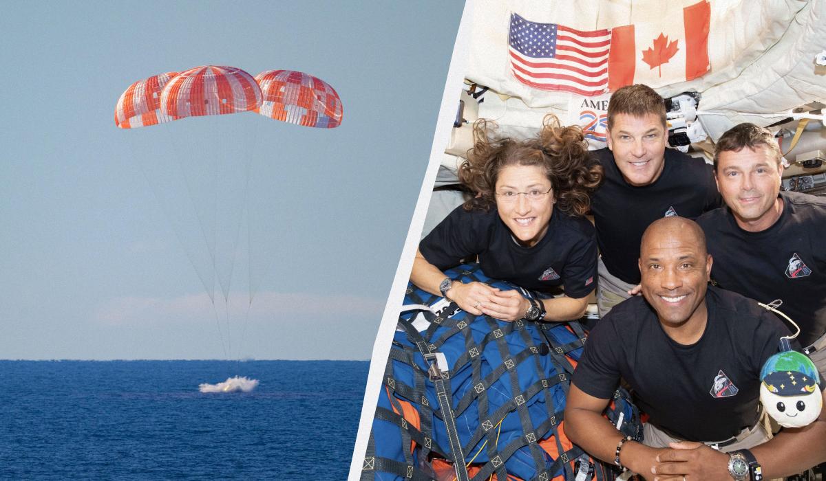 Екіпаж "Артеміди II" повернувся на Землю після історичного польоту до Місяця (фото, відео)