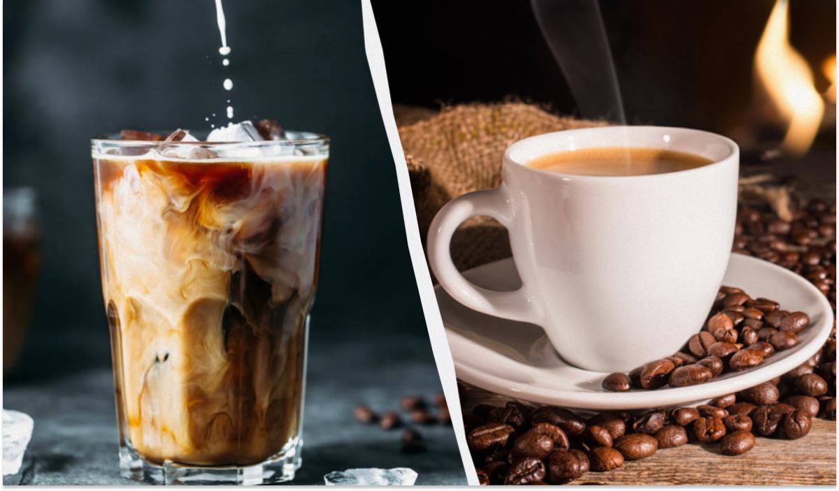Гаряча чи холодна кава: яка містить більше кофеїну та антиоксидантів