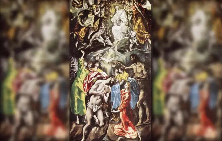 Хто завершив картину Ель Греко "Хрещення Христа" - штучний інтелект дав відповідь 1