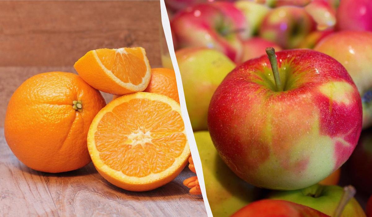 Яблука проти апельсинів: які фрукти краще для рівня цукру в крові