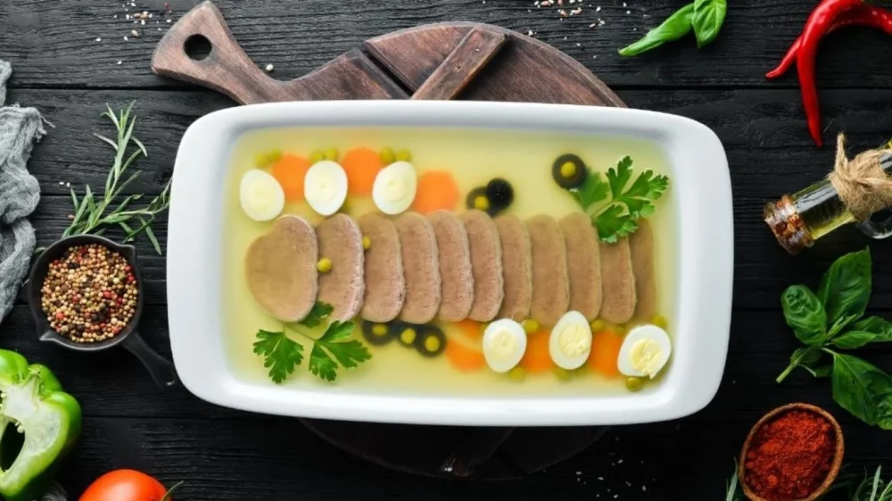 Як оформити заливне з язика: оригінальні ідеї для святкового столу 1