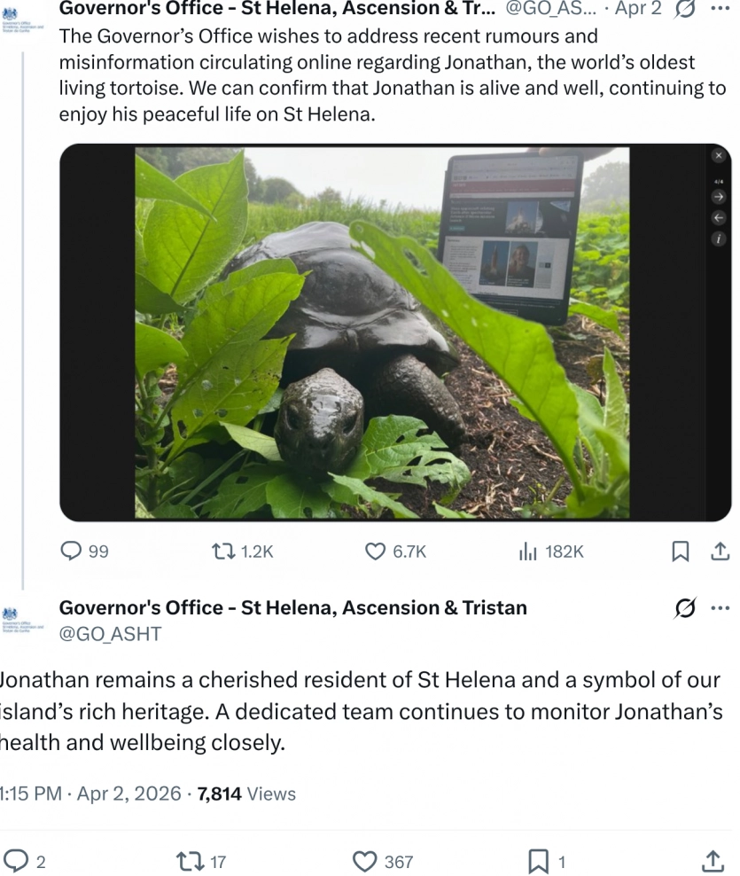 Мемкоїн на Solana зріс на 1400% після неправдивої інформації про смерть майже 200-річної черепахи. 3