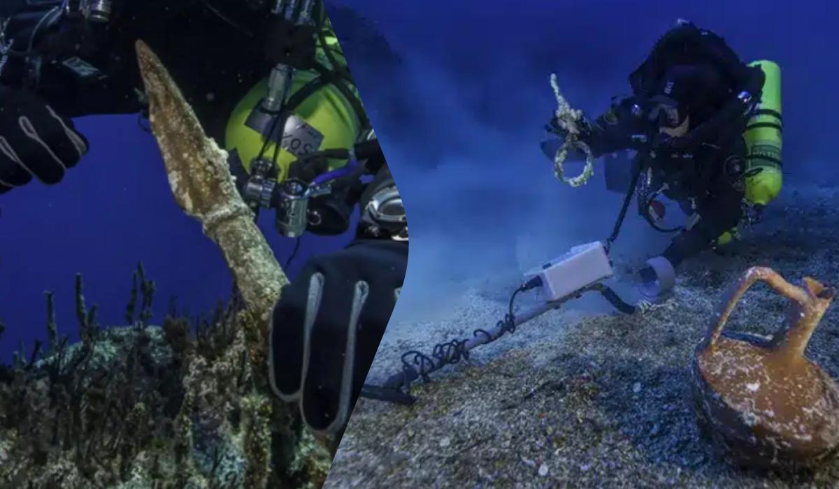 На Антикитері виявили артефакти з корабля, що потонув 2000 років тому: що вразило дослідників 1 На Антикитері знайшли артефакти з корабля, який затонув 2000 років тому: що вразило археологів