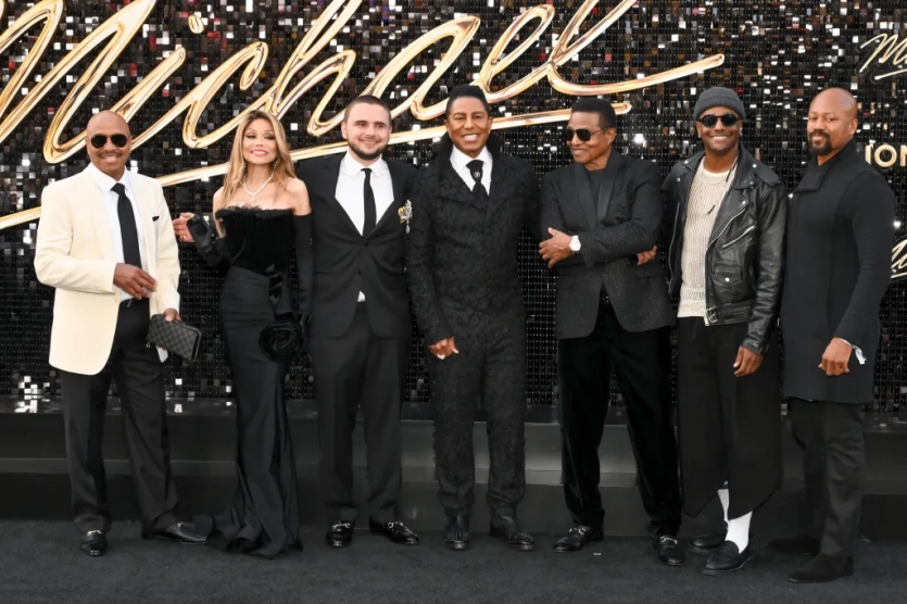 На прем'єрі байопіку "Майкл" у Голлівуді був присутній син Короля поп-музики. 35