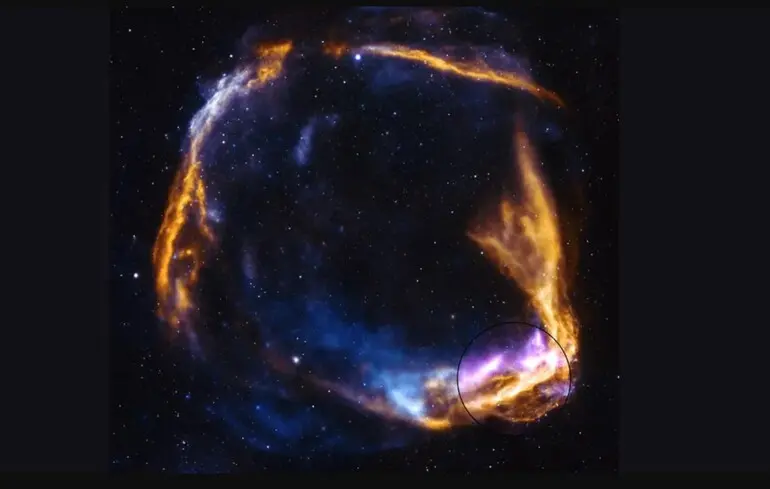 Наднова RCW 86 - телескоп IXPE отримав новий детальний знімок 1