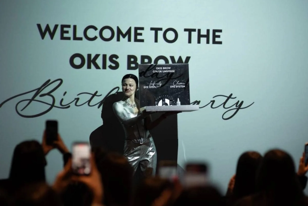OKIS BROW відсвяткував 7-річчя бренду та презентував нові системи фарб для брів