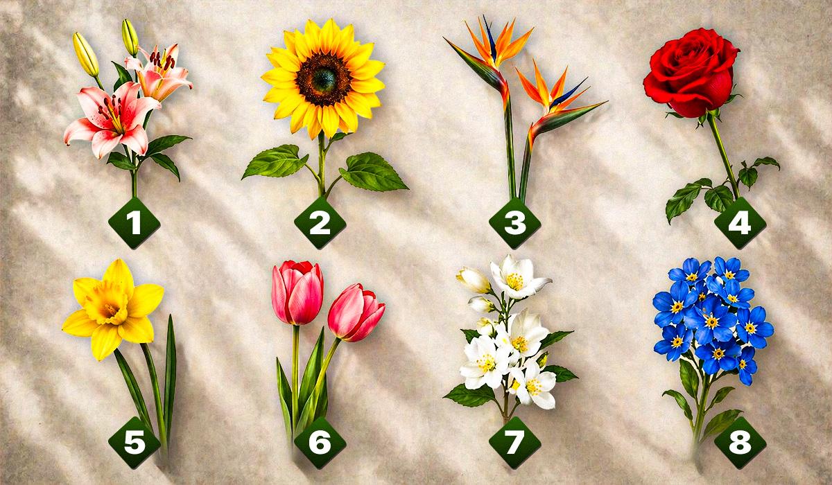 Романтичний тест особистості: квітка розповість, хто ваша ідеальна друга половинка