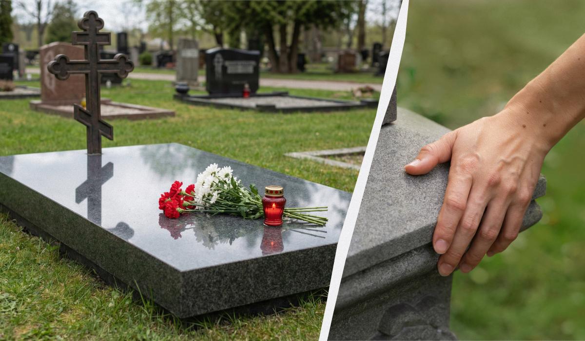 Священник пояснив, який надгробок вибрати: плюси та мінуси закритої плити для могили 1 Священник розповів, який надгробок обрати: переваги та недоліки закритої плити на могилу