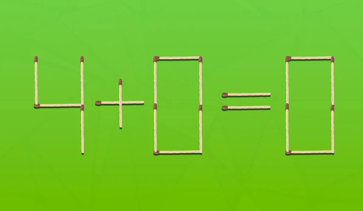 Перемістіть 3 сірники, щоб виправити рівність за 20 секунд: надзвичайно важка задача. 2 Треба перемістити 3 сірники, щоб виправити рівність за 20 секунд: дуже складна головоломка