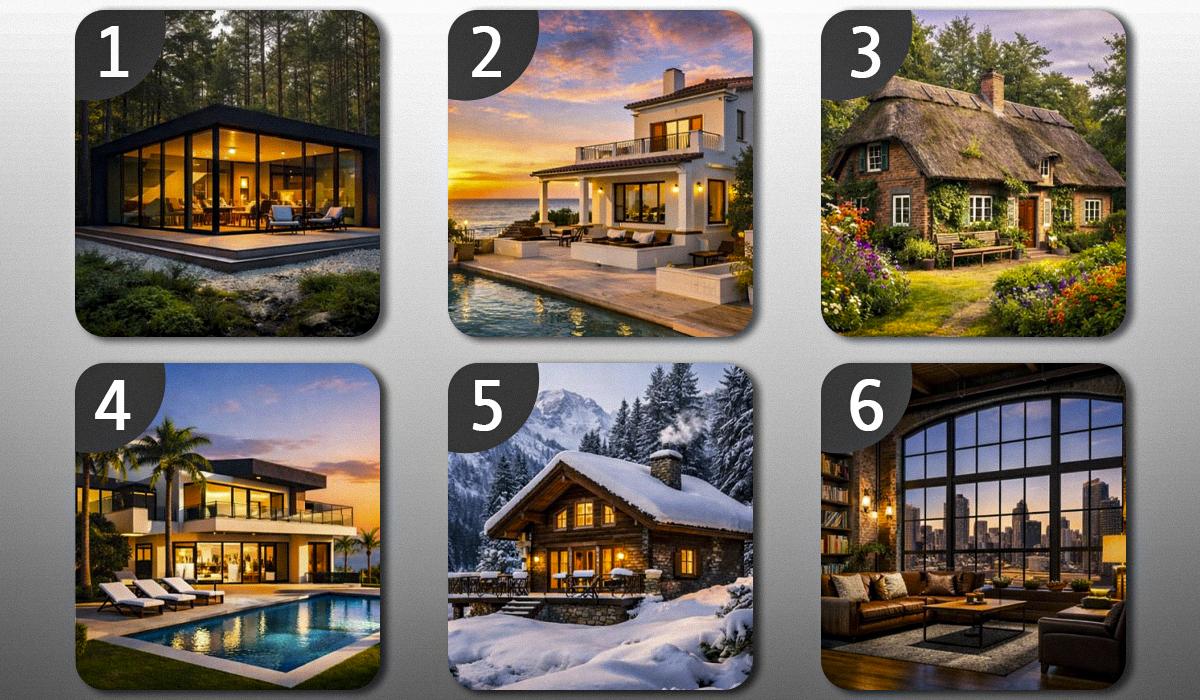 В якому домі ви бажали б проживати: психологічний тест особистості з точністю 99% 1 У якому будинку ви б хотіли жити: психологічний тест особистості з точністю 99%