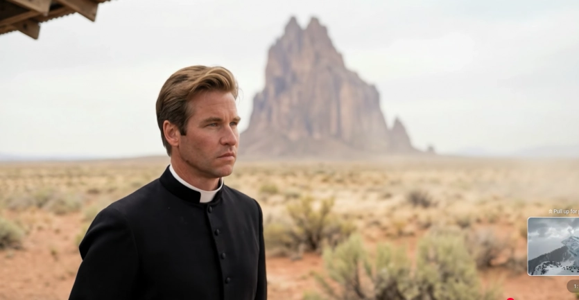 Вел Кілмер помер у 2025 році, але його оцифрований образ священика з'явився у "As Deep as the Grave": трейлер 1