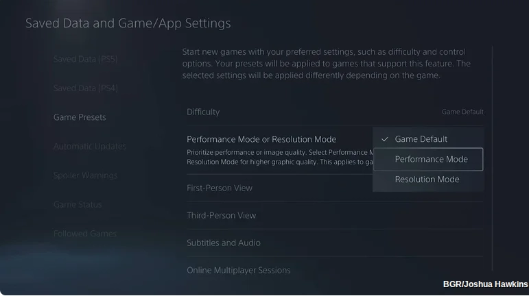 Збережіть ці чотири налаштування PS5 для максимальної продуктивності: миттєве підвищення ефективності. 5