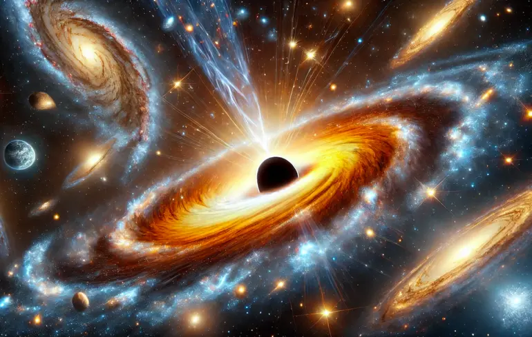 Злиття чорних дір вплине на Землю - коли це відбудеться, де знаходяться чорні діри. 1