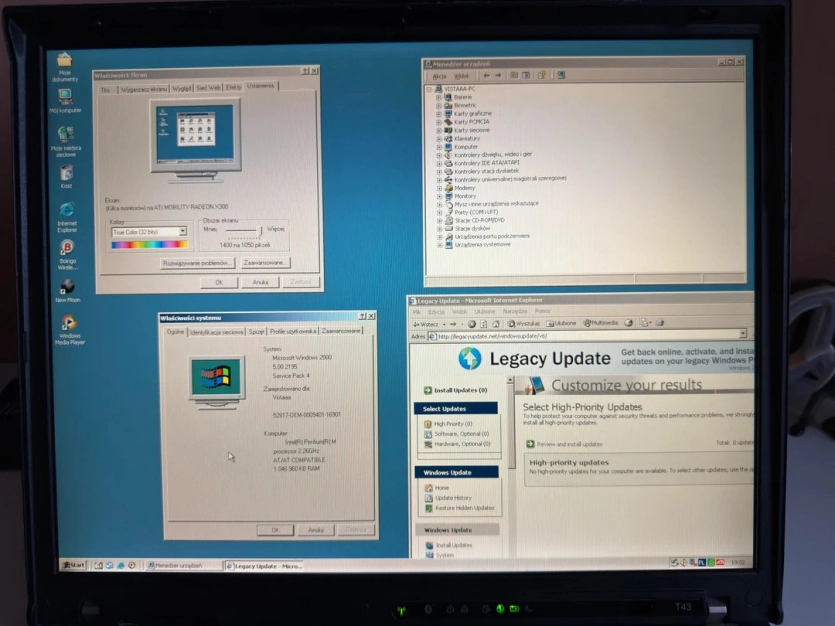 26 років історії Windows на одному комп'ютері: власник IBM ThinkPad T43 інсталював майже всі версії ОС 26 років історії Windows на одному комп'ютері: власник IBM ThinkPad T43 інсталював майже всі версії ОС 2