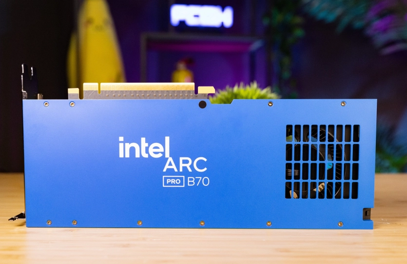 Intel Arc Pro B70 обійшла Radeon RX 9060 XT 16GB у іграх — результати випробувань 1